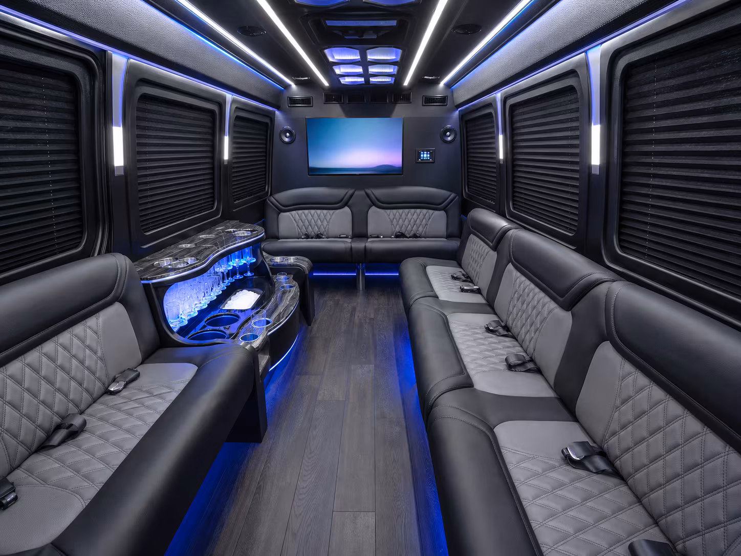 henderson 25 passenger party bus