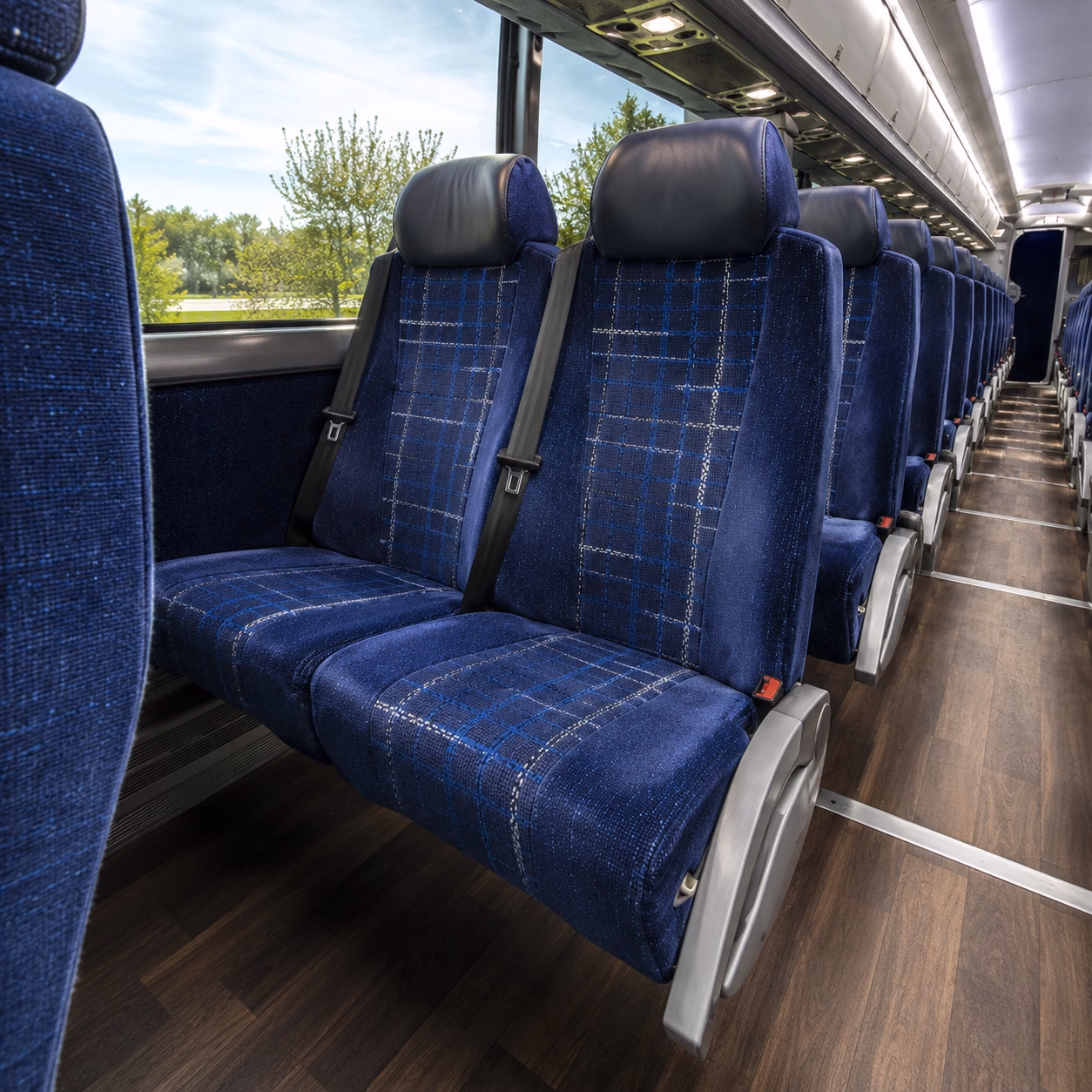 henderson charter bus interior gallery