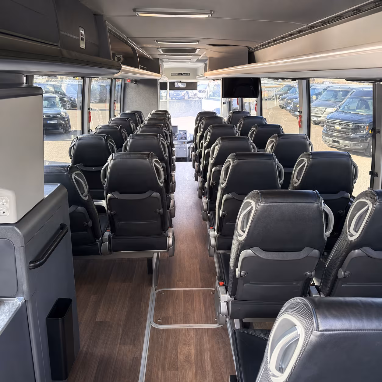 henderson charter bus rental inside